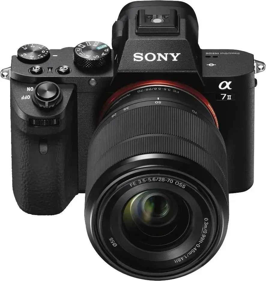 Sony Alpha a7 II Full-Frame Mirrorless Video Camera with 28-70mm Lens - Black