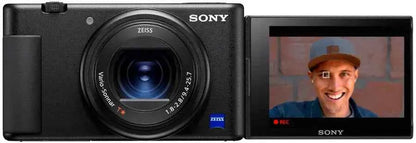 Sony ZV-1 - 20.1MP Digital Camera for Content Creators and Vloggers - Black