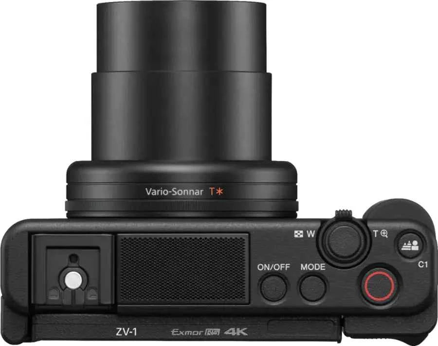 Sony ZV-1 - 20.1MP Digital Camera for Content Creators and Vloggers - Black