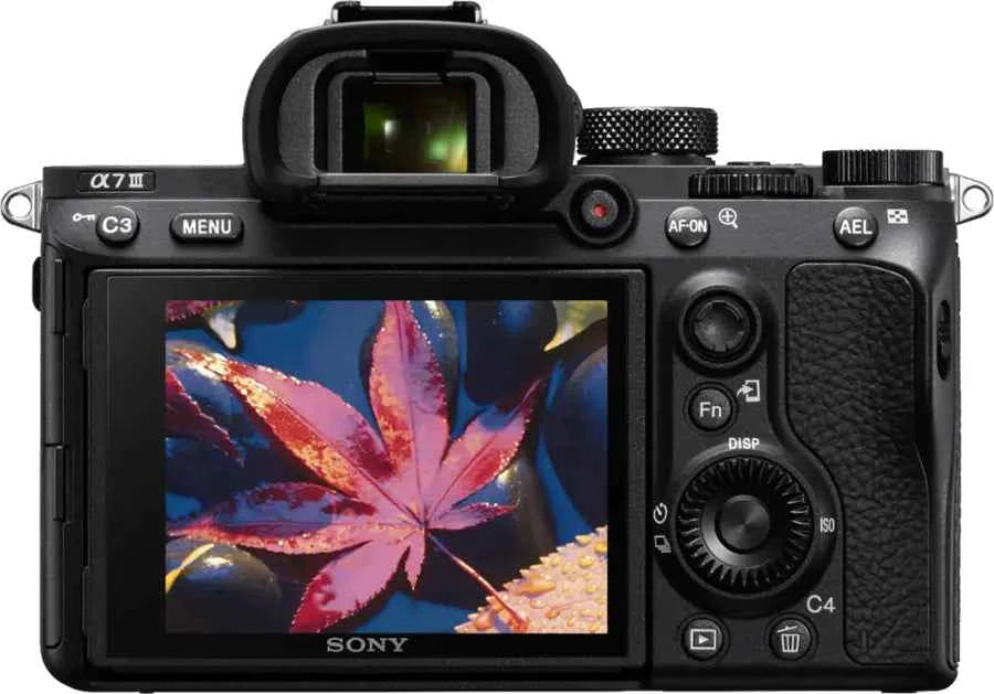 Sony Alpha a7 III Mirrorless 4K Video Camera (Body Only) - Black