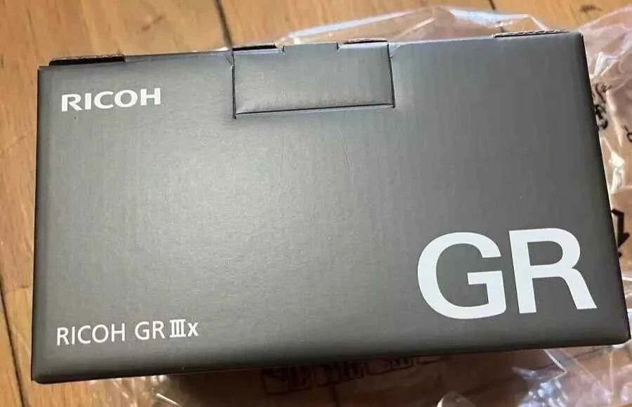 RICOH GR IIIx 24.2MP Compact Digital Camera - Black Single Focus Lens