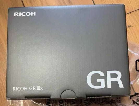 RICOH GR IIIx 24.2MP Compact Digital Camera - Black Single Focus Lens