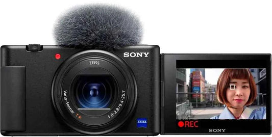 Sony ZV-1 - 20.1MP Digital Camera for Content Creators and Vloggers - Black