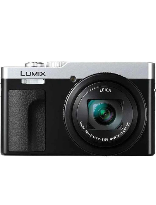 Panasonic Lumix ZS99 Digital Camera (Silver) w/with Sandisk 128GB SDXC