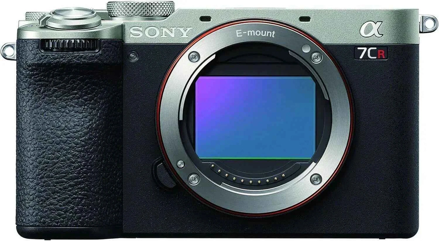 Sony Alpha 7CR Full-Frame Interchangeable Lens Camera – Silver