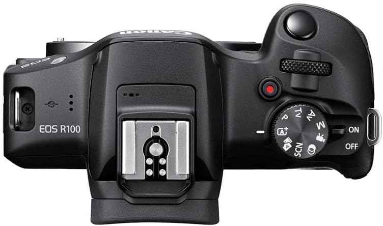 Canon EOS R100 Mirrorless Camera + RF-S 18-45mm IS STM Lens Kit