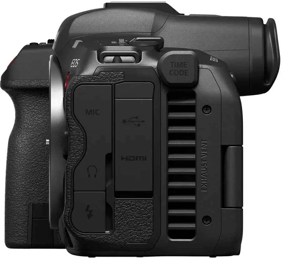 Canon EOS R5 C 8K Video Mirrorless Cinema Camera with RF24-105mm f/4 L IS USM Lens - Black