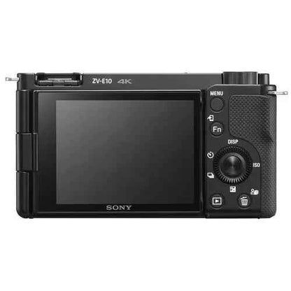 Sony Alpha ZV-E10 Kit - 16-50mm Lens, V-LOG Digital Camera