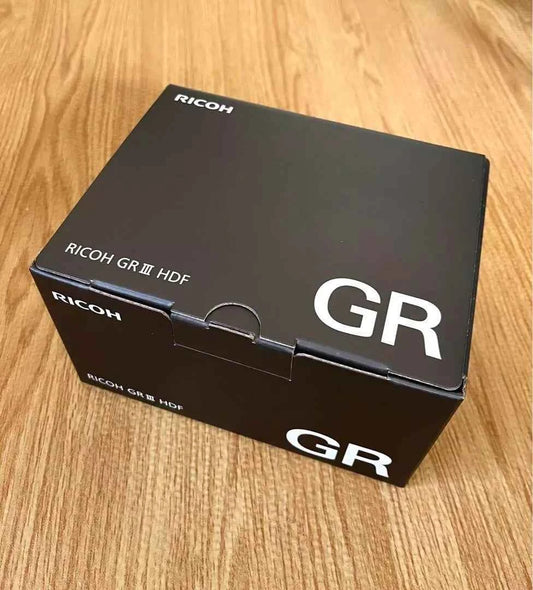 Ricoh GR III HDF f/2.8 Compact Digital Camera - Black Single Focus Lens