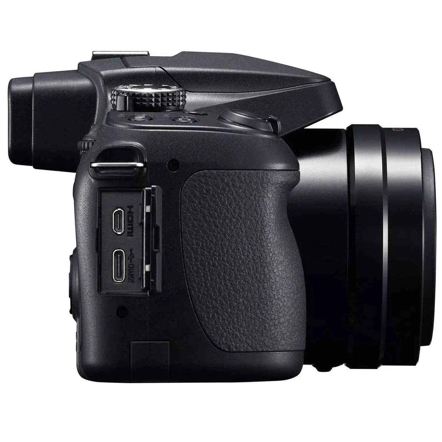 Panasonic LUMIX FZ80D Point and Shoot 4K Digital Camera with 20-1200mm Lens - Black