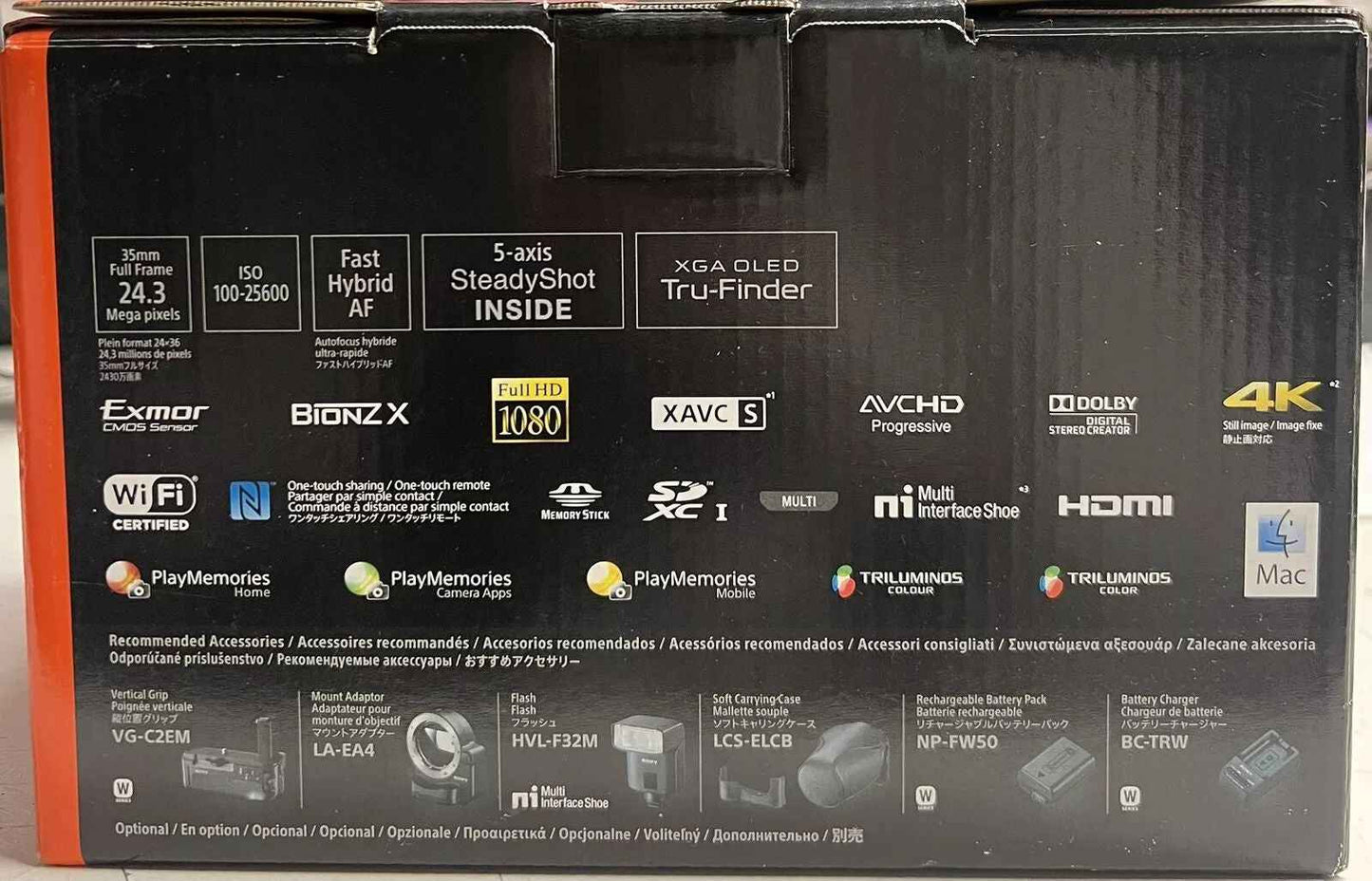 Sony Alpha a7 II Mirrorless Digital Camera – Body Only