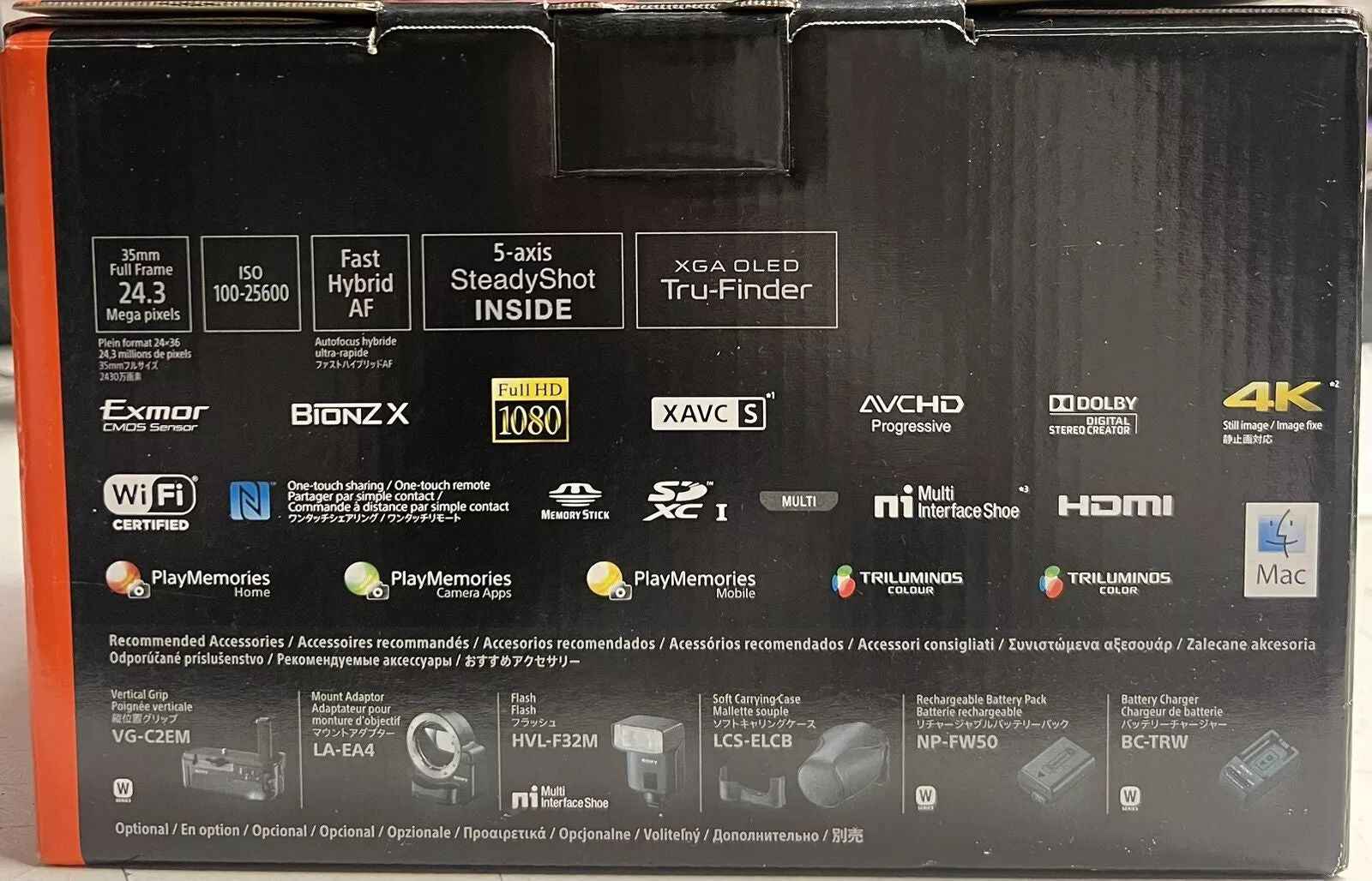 Sony Alpha a7 II Mirrorless Digital Camera – Body Only