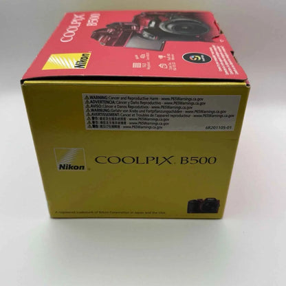 Nikon COOLPIX B500 Digital Camera - Red