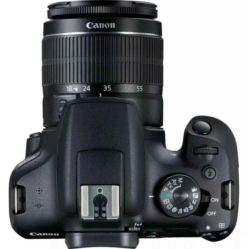 Canon EOS 2000D / Rebel T7 24.1MP DSLR Camera with EF-S 18-55mm f/3.5-5.6 III Lens