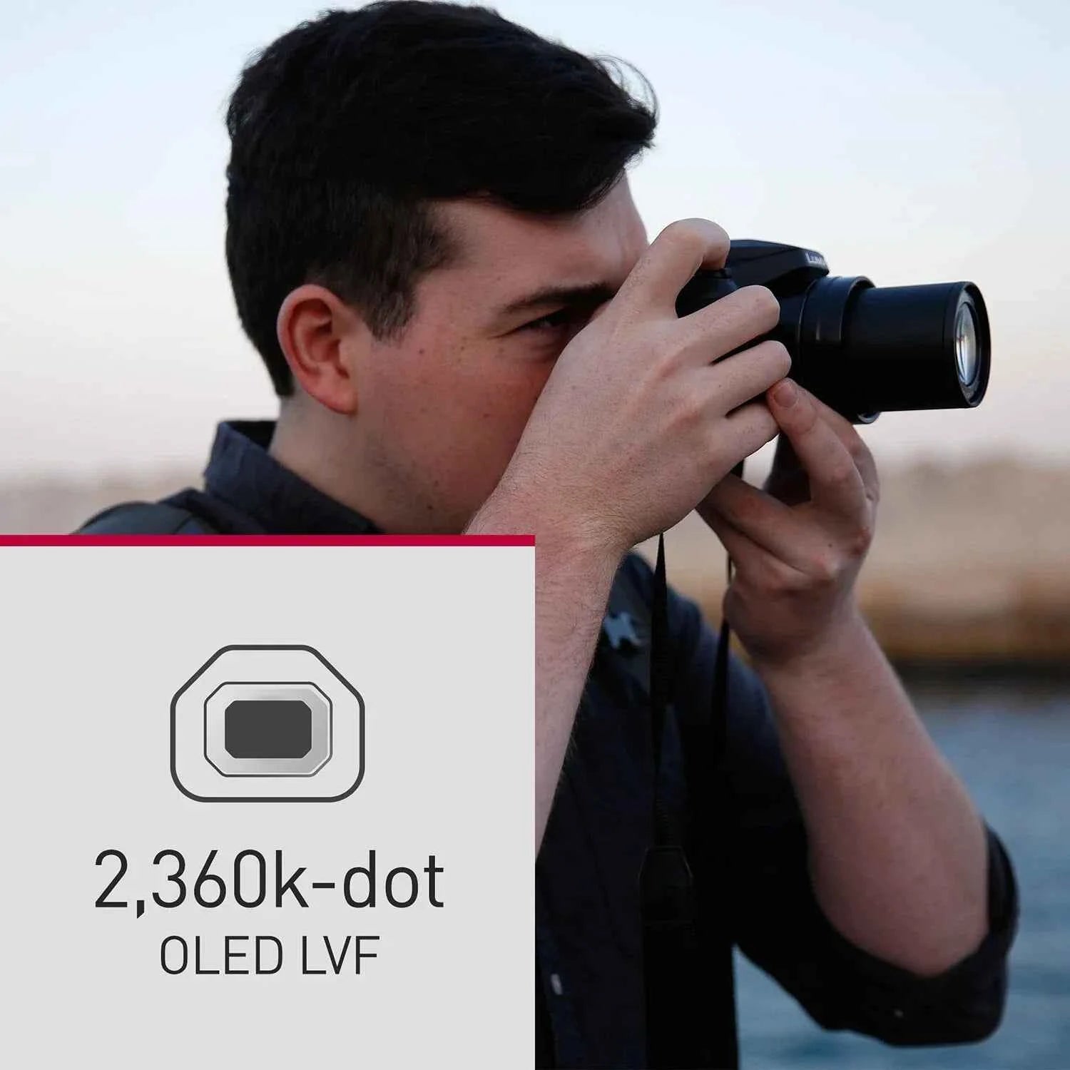 Panasonic LUMIX FZ80D Point and Shoot 4K Digital Camera with 20-1200mm Lens - Black