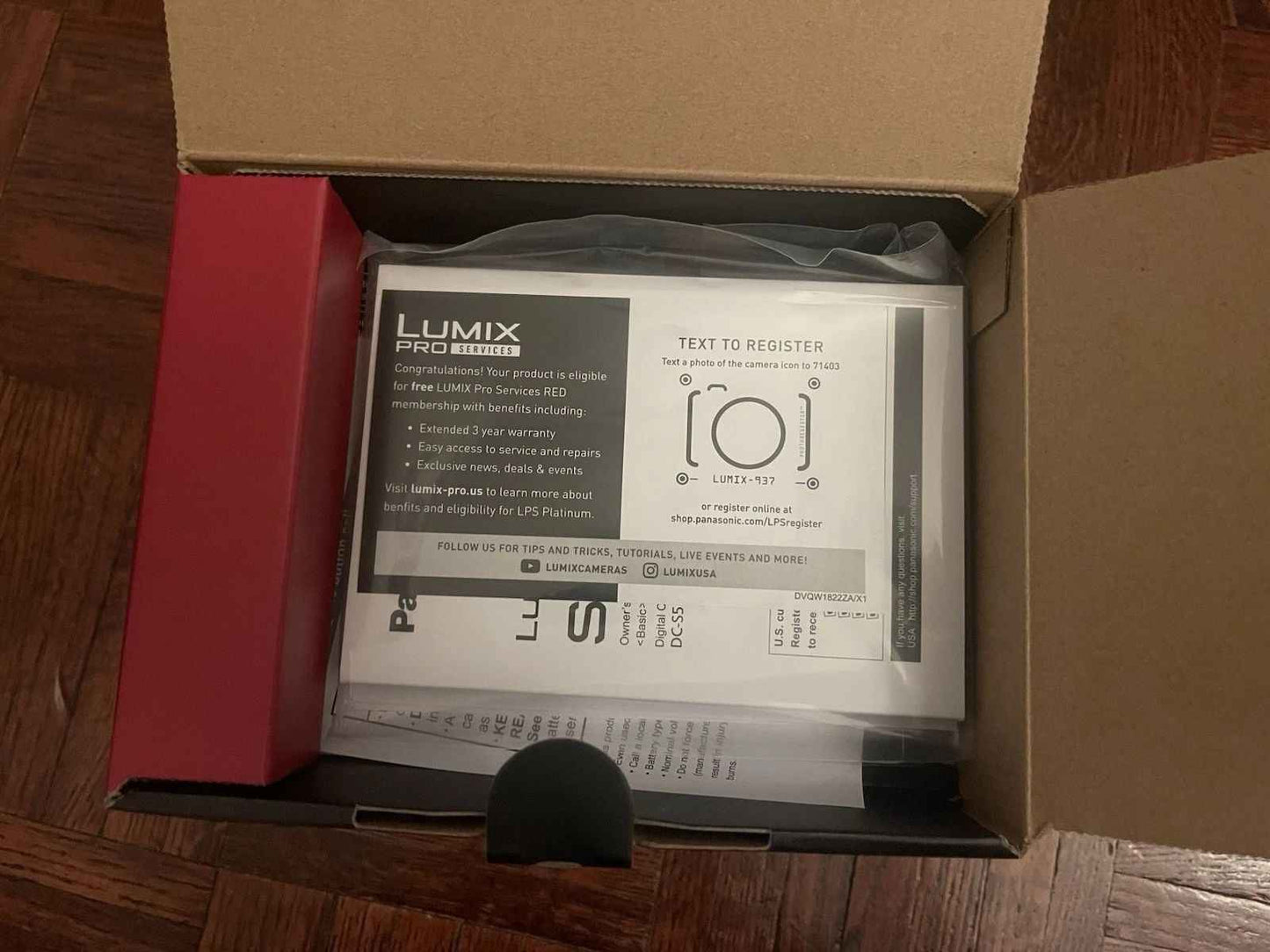 Panasonic LUMIX S5 24.2MP Mirrorless Camera (Body Only)