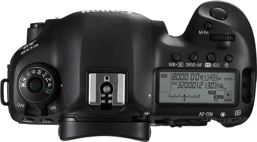 Canon EOS 5D Mark IV DSLR Camera (Body Only) - Black