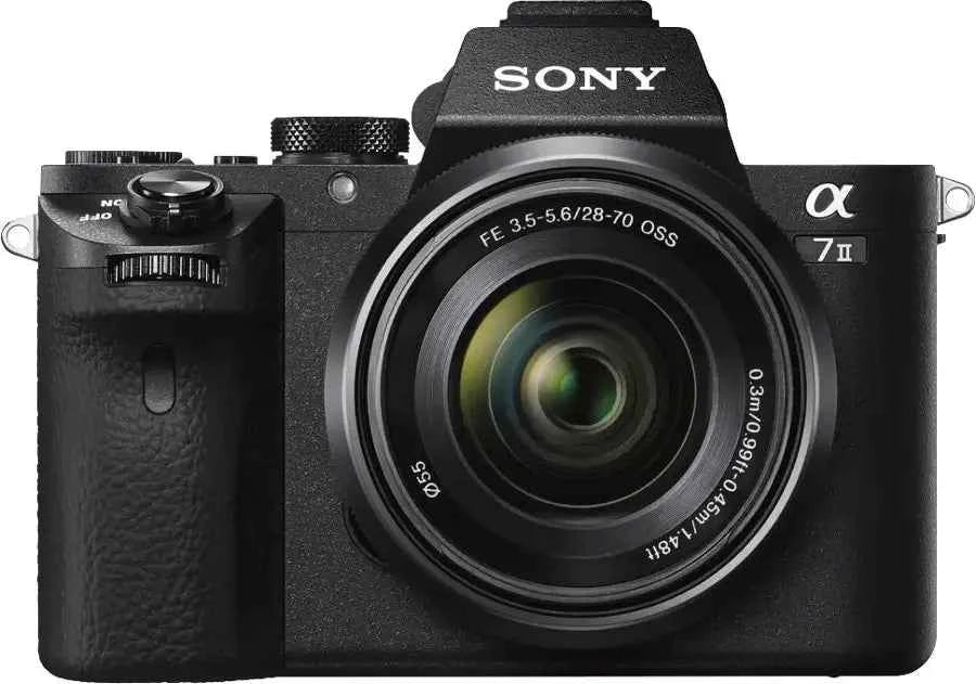 Sony Alpha a7 II Full-Frame Mirrorless Video Camera with 28-70mm Lens - Black