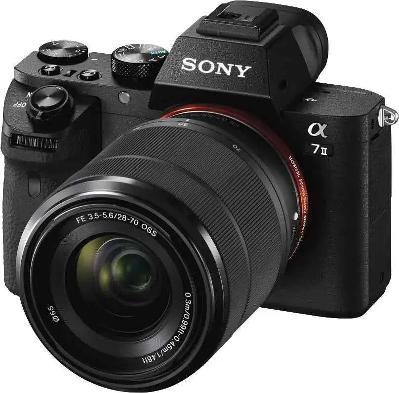 Sony Alpha a7 II Full-Frame Mirrorless Video Camera with 28-70mm Lens - Black