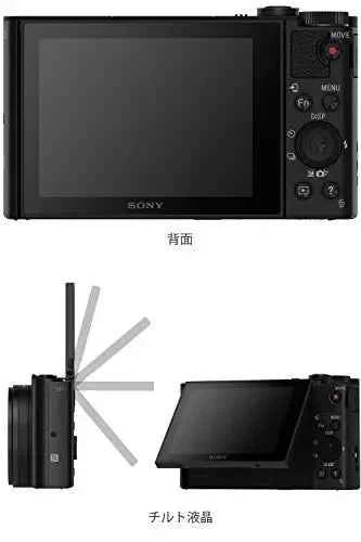 SONY DSC-WX500 18.2MP 30x Optical Zoom Digital Camera (Black)