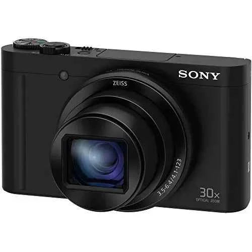 SONY DSC-WX500 18.2MP 30x Optical Zoom Digital Camera (Black)