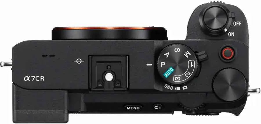 Sony Alpha 7CR Full-frame Mirrorless Interchangeable Lens Camera (Body Only) - Black