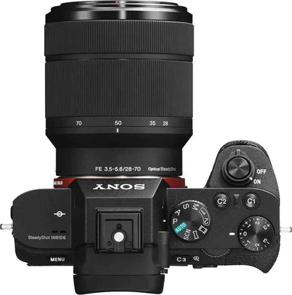 Sony Alpha a7 II Full-Frame Mirrorless Video Camera with 28-70mm Lens - Black