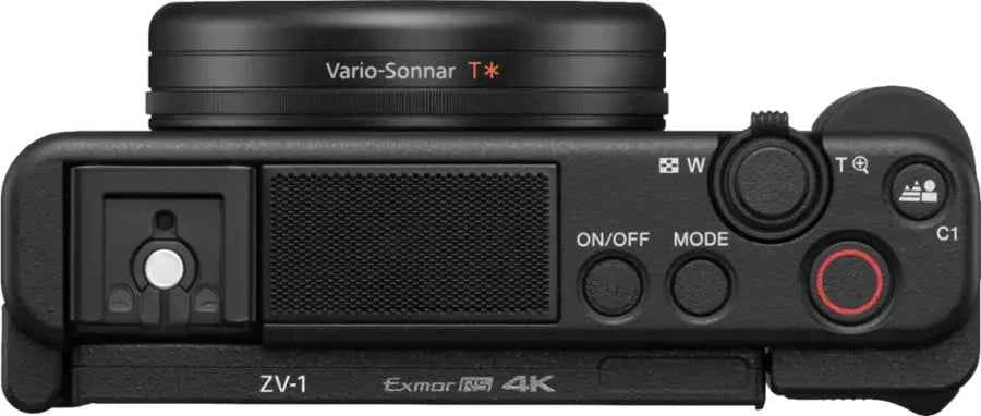 Sony ZV-1 - 20.1MP Digital Camera for Content Creators and Vloggers - Black