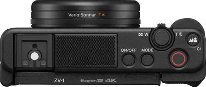 Sony ZV-1 - 20.1MP Digital Camera for Content Creators and Vloggers - Black