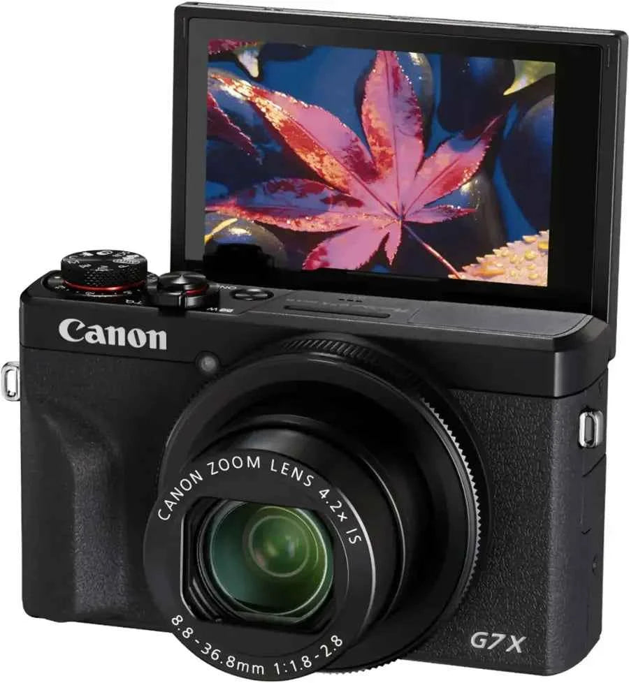 Canon PowerShot G7 X Mark III - 20.1MP Digital Camera - Black