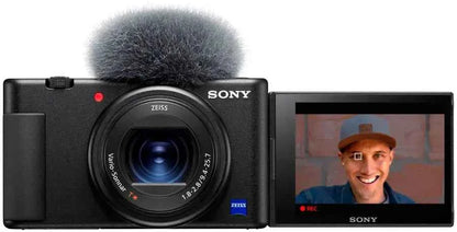 Sony ZV-1 - 20.1MP Digital Camera for Content Creators and Vloggers - Black