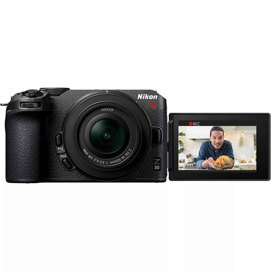 Nikon Z 30 Mirrorless Camera Body with NIKKOR Z DX 16-50mm f/3.5-6.3 VR Lens Kit