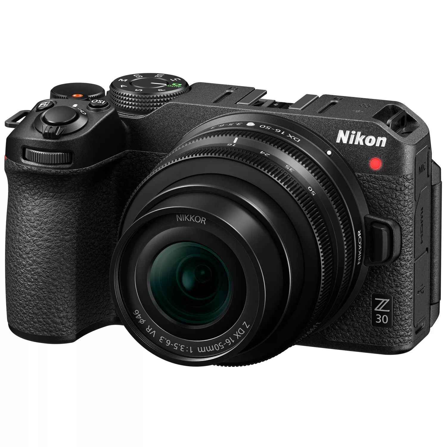 Nikon Z 30 Mirrorless Camera Body with NIKKOR Z DX 16-50mm f/3.5-6.3 VR Lens Kit